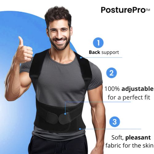 Adjustable Back Posture Corrector Belt